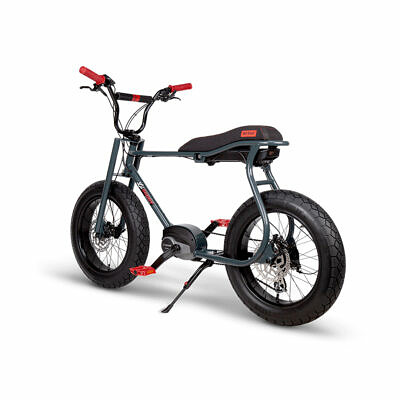 RUFF CYCLES LIL’BUDDY 2022 Anthrazit Rot Active Line 300Wh Bosch Motor_1