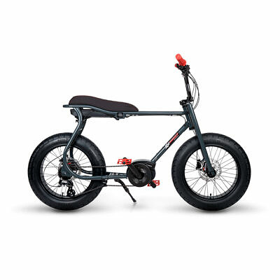 RUFF CYCLES LIL’BUDDY 2022 Anthrazit Rot Active Line 300Wh Bosch Motor_2