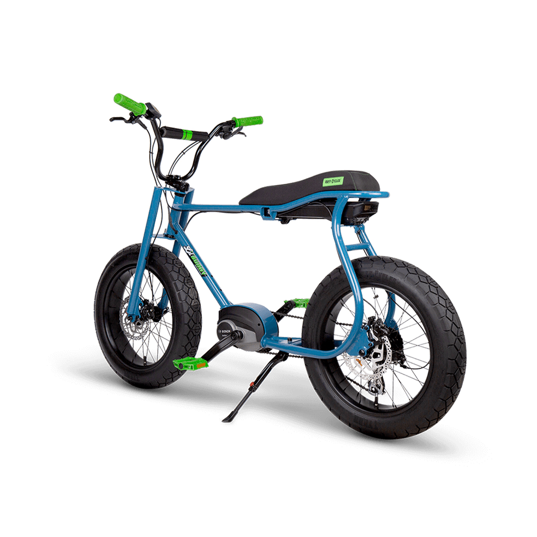 RUFF CYCLES LIL’BUDDY 2022 Blau Grün Active Line 300Wh Bosch Motor_1