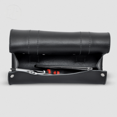 RUFF CYCLES Werkzeugtasche Leder Schwarz | The Ruffian