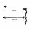 WEBER Schnellspanner Verlängerter Schnellspanner 175 mm für Fahrräder und Anhängerkupplungennn