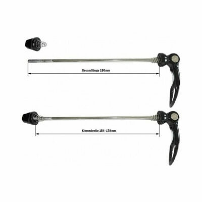 WEBER Schnellspanner Verlängerter Schnellspanner 175 mm für Fahrräder und Anhängerkupplungennn