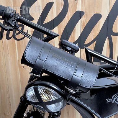 RUFF CYCLES Werkzeugtasche Leder Schwarz | The Ruffian