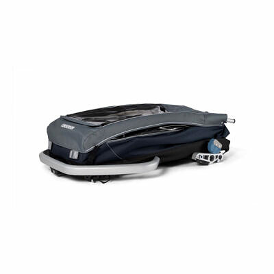 CROOZER Kid Vaaya 1 2022 Graphite Blue Kinderfahrradanhänger_3