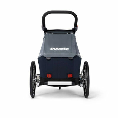 CROOZER Kid Vaaya 1 2022 Graphite Blue Kinderfahrradanhänger_5