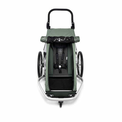CROOZER Kid Vaaya 1 2022 Jungle Green Kinderfahrradanhänger_5