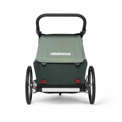 CROOZER Kid Vaaya 2 2022 Jungle Green Kinderfahrradanhänger_4