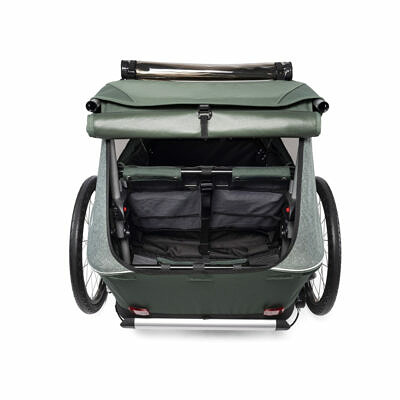 CROOZER Kid Vaaya 2 2022 Jungle Green Kinderfahrradanhänger_7