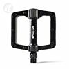RUFF CYCLES Pedale Alu 9/16 Schwarz einzeln Profil seitlich