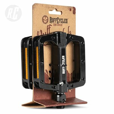 RUFF CYCLES Pedale Alu 9/16 Schwarz Verpackung