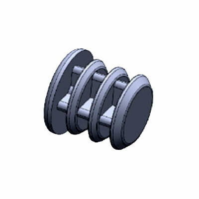 QERIDOO Rohrdeckel 25mm für Sportrex, Speedkid2