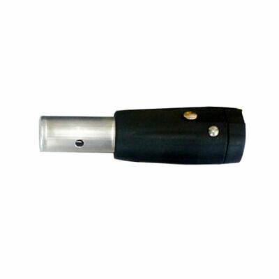 WEBER Deichselanschluss für Rundrohr | 25,4 mm Außendurchmesser | ohne Schloß