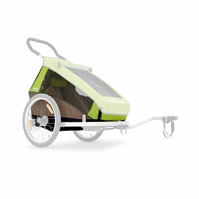 CROOZER 2in1 Verdeck Kid for 1 2016 und 2017 Meadow green