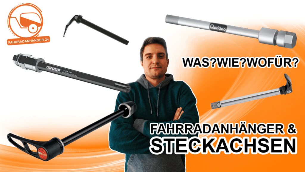 Steckachse Steckachsadapter Steckachskupplung Thule Croozer Qeridoo Hamax Taxxi Burley