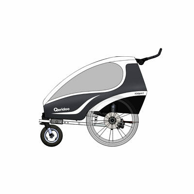 QERIDOO KidGoo1 Bezug | Anthrazit