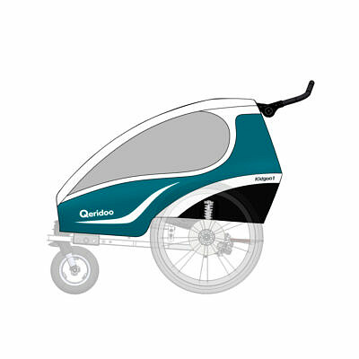QERIDOO KidGoo2 Bezug 2019 Aquamarin