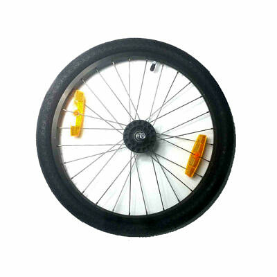 QERIDOO Rad 20″ Felge schwarz, Speichen Silber für alle Modelle 2017