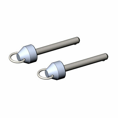 CROOZER Sicherungsstift, 2Stk. mit Band