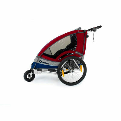 QERIDOO Bezug mit Gurtsystem für Sportrex2 2017 | Rot