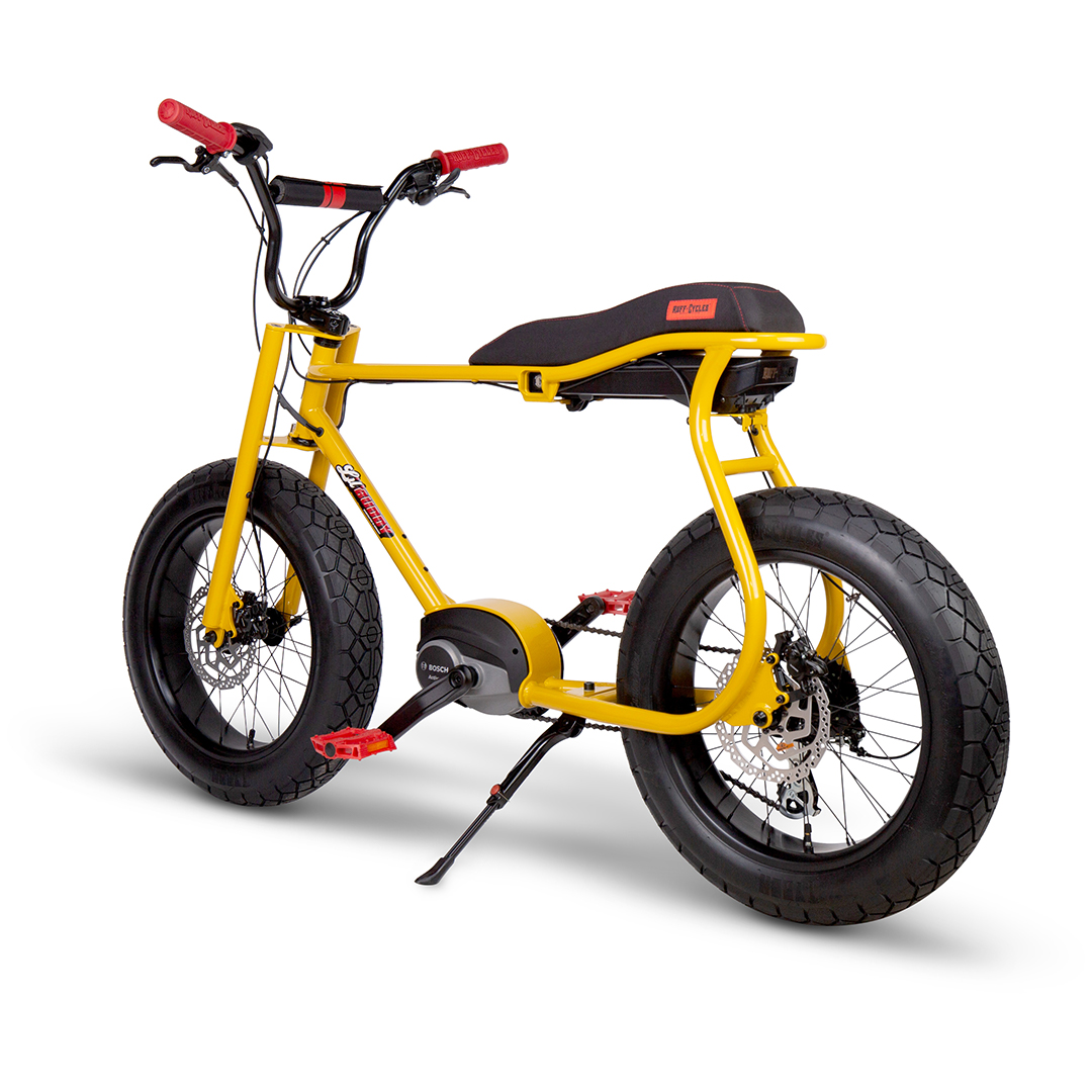 RUFF CYCLES LIL’BUDDY 2022 | Gelb / Rot | EBIKE | Custombike | Active Line 300Wh Bosch Motor