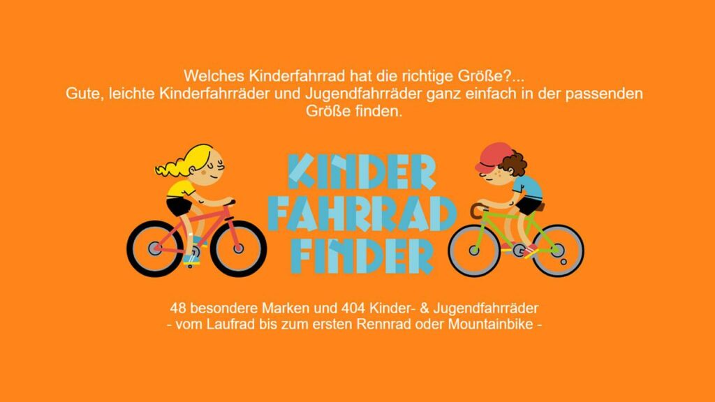 Wie finde ich das passende Kinderfahrrad?