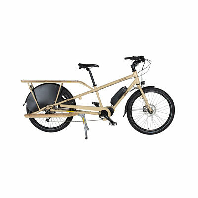 YUBA Electric Mundo Steps E8000 Lastenrad Ebike Longtail Sand