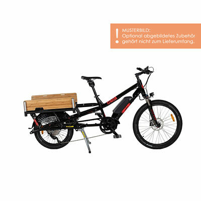 YUBA Spicy Curry V3 All Terrain Longtail Lastenrad Ebike CX + 500Wh 2021 Bild mit Hinweis