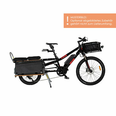 YUBA Spicy Curry V3 All Terrain Longtail Lastenrad Ebike CX + 500Wh 2021 Bild mit Hinweissee