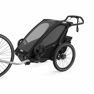 THULE Chariot Sport 1 2022 Midnight Black Kinderfahrradanhänger_7