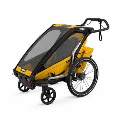 THULE Chariot Sport 1 2022 | Spectra Yellow | Kinderfahrradanhänger