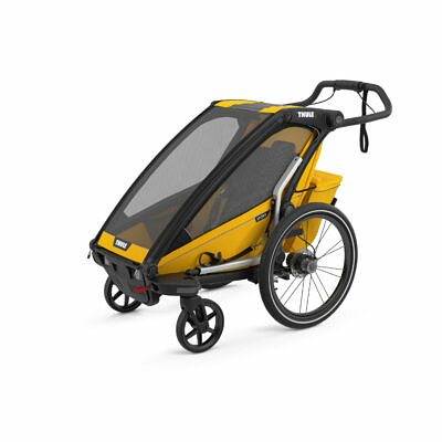 THULE Chariot Sport 1 2022 Spectra Yellow Kinderfahrradanhänger_1