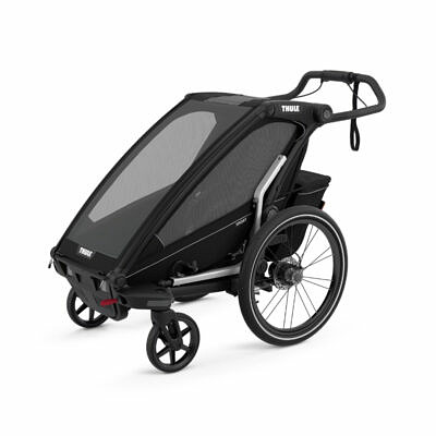THULE Chariot Sport 1 2023 | Midnight Black | Kinderfahrradanhänger