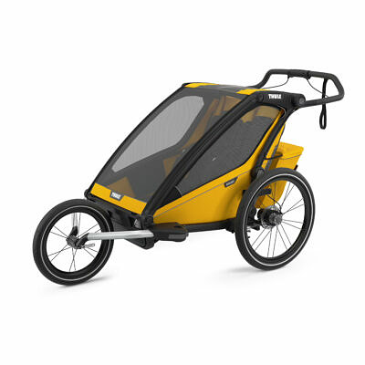 THULE Chariot Sport 2 2022 Spectra Yellow Kinderfahrradanhänger_1