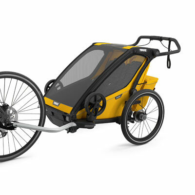 THULE Chariot Sport 2 2022 Spectra Yellow Kinderfahrradanhänger_2