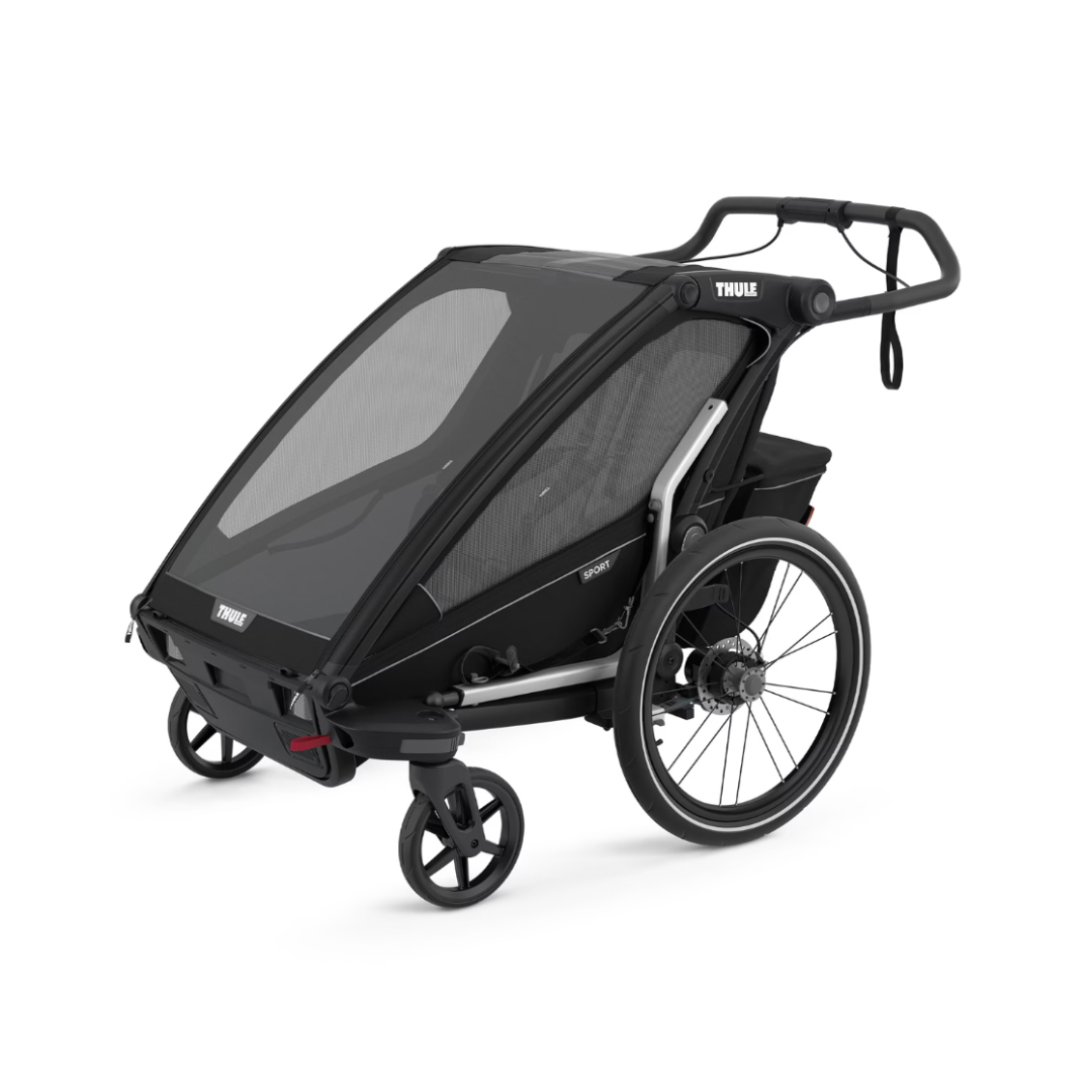 THULE Chariot Sport 2 2023 | Midnight Black | Kinderfahrradanhänger