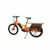 YUBA Electric KOMBI E5000 orange silber Lastenfahrrad Longtail Shimano 418 Wh 2021s