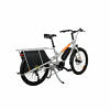 YUBA Electric KOMBI E5000 silberorange Lastenfahrrad Longtail Shimano 418Wh 2021as