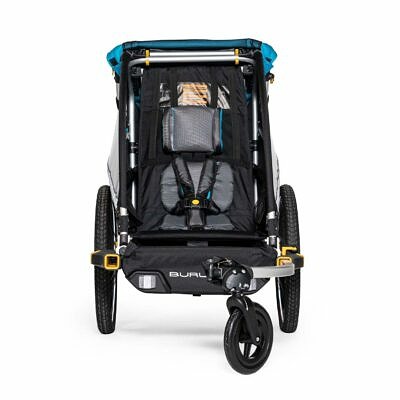 BURLEY D’Lite™ X Single Aqua 2022 Kinderfahrradanhänger 4