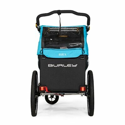 BURLEY D’Lite™ X Single Aqua 2022 Kinderfahrradanhänger 6