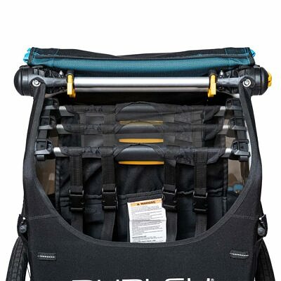 BURLEY D’Lite™ X Single Aqua 2022 Kinderfahrradanhänger 9