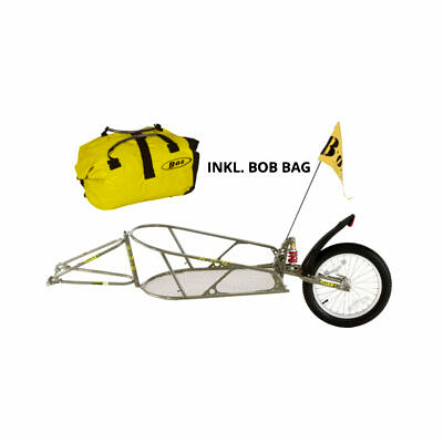 BOB Ibex für 26″ | Gold | inkl. BOB BAG | Einradanhänger | Lastenanhänger