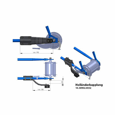 LEGGERO Holländerkupplung