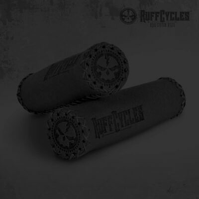 RUFF CYCLES Handgriffe Schwarz The Ruffian_1