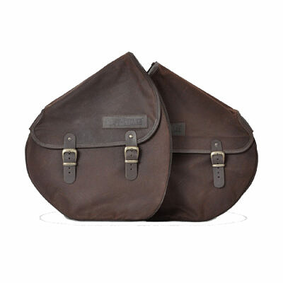 RUFF CYCLES Satteltasche Slim Braun Links The Ruffian
