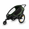 HAMAX Outback 2 2023 | Grün/Schwarz | Kinderfahrradanhänger