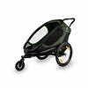 HAMAX Outback ONE 2022 Grün Schwarz Kinderfahrradanhänger