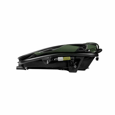 HAMAX Outback ONE 2022 Grün Schwarz Kinderfahrradanhänger_2