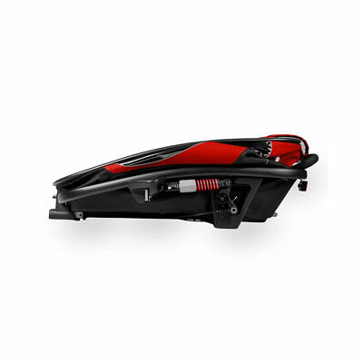 HAMAX Outback ONE 2022 Rot Schwarz Kinderfahrradanhänger_2