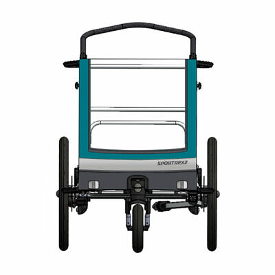 QERIDOO Sportrex2 A Verdeck ab 2018 | Aquamarin