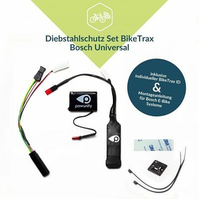 POWUNITY GPS Tracker "BikeTrax" | Set Bosch (Universal) Set